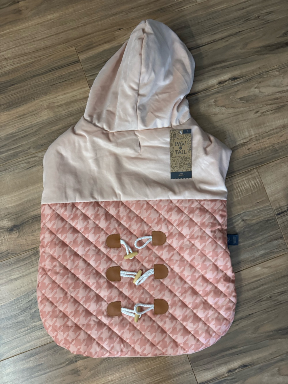 jcpenney Pink Quilted Hooded Kids Sleep Sack with Toggle Detail
